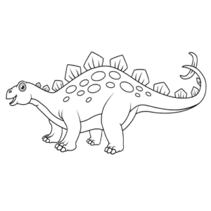 Stegosaurus coloring pages