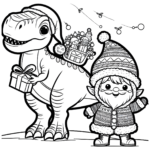 baby trex and baby santa