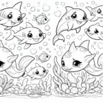 valentine's day baby sharks
