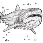 The Meg coloring page