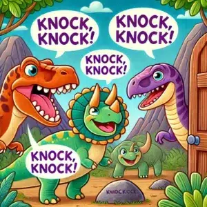 Dinosaur Knock-Knock Jokes for Kids