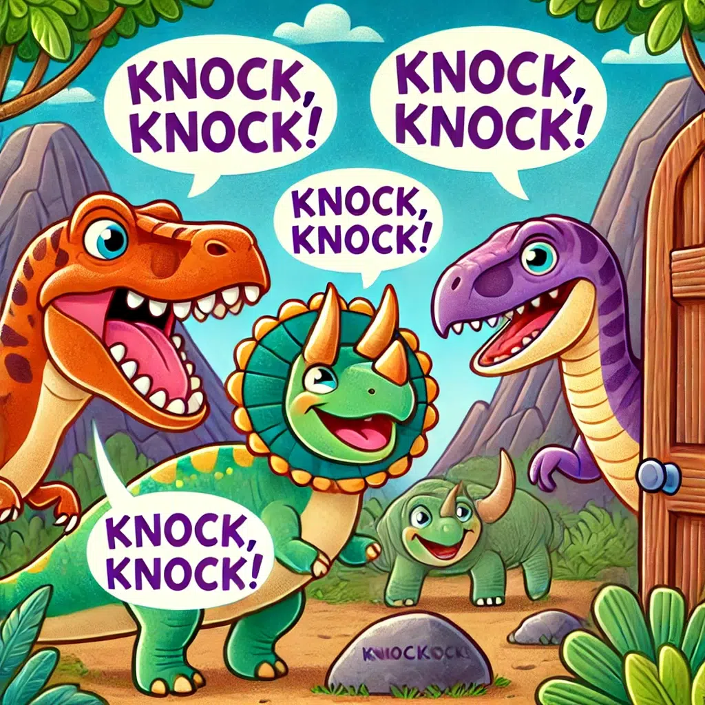 Dinosaur Knock-Knock Jokes for Kids