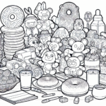 Passover Toys coloring page