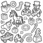 St Patrick’s Day Toys coloring page