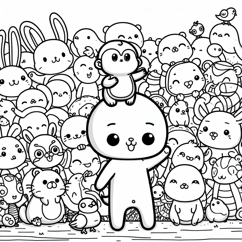 Baby Characters coloring page